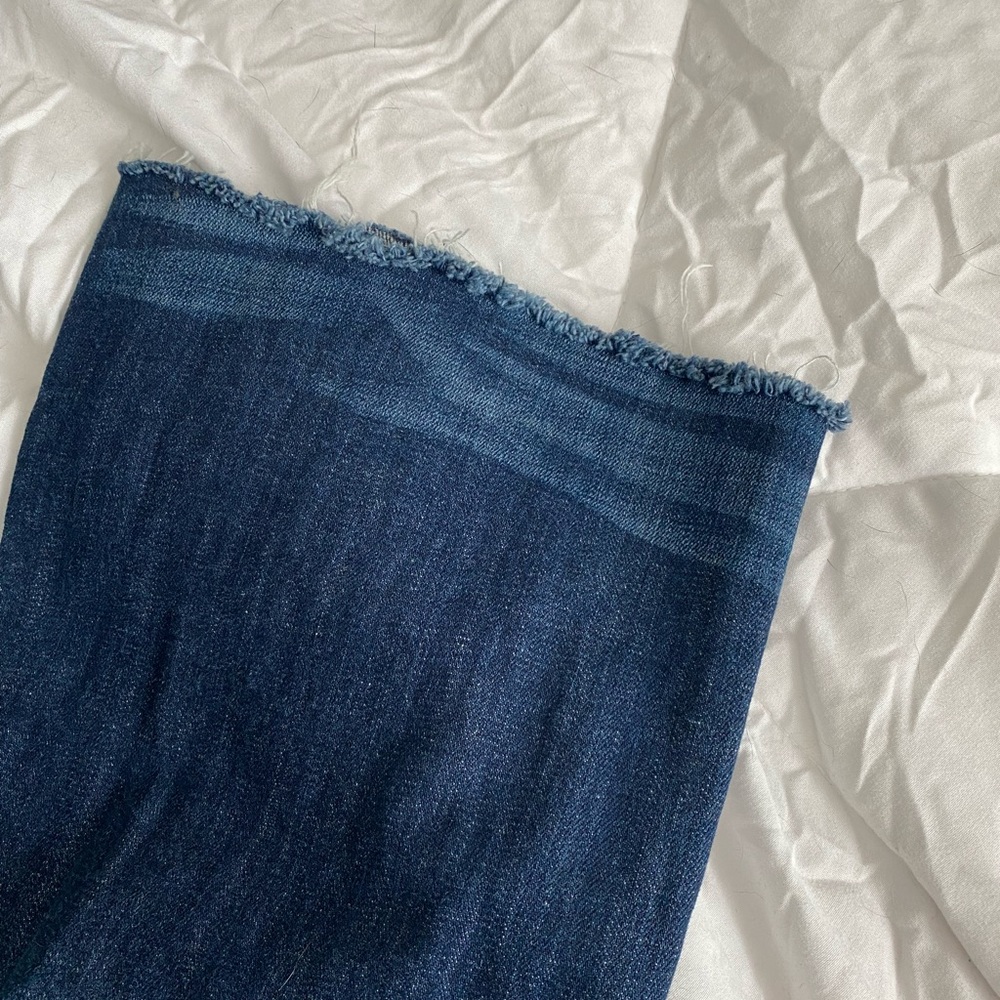 Womens Miss Me raw hem bootcut Jeans